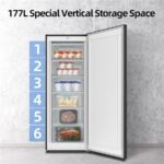 CHiQ CSD208D4D – GEFRIERSCHRANK, 177 l, Energieeffizienzklasse D – Bild 4