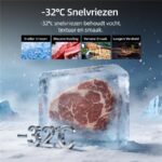 CHiQ CSS530NGDE Touch Bedienung und Wasserspender – Side-by-Side-Kühlschrank, 525 l, Energieeffizienzklasse E, No Frost – Bild 10