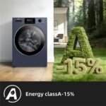 CHiQ CW8728X Pure Flat Design – Waschmaschine, 8 kg, 1400 U/min, Energieeffizienzklasse A – Bild 5