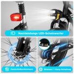 Colorway BK15M All Terrain Bike – E-Bike (All Terrain Bike), 250 W, 48 V / 15 Ah (720 Wh), bis 100 km Reichweite – Bild 6