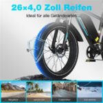 Colorway BK15M All Terrain Bike – E-Bike (All Terrain Bike), 250 W, 48 V / 15 Ah (720 Wh), bis 100 km Reichweite – Bild 7