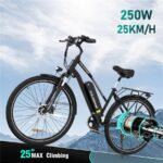 Colorway BK27 Citybike – Pedelec (Citybike), 250 W, 36 V / 15 Ah (540 Wh), bis 100 km Reichweite (Art.-Nr. 159265566) – Bild 2