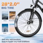 Colorway BK27 Citybike – Pedelec (Citybike), 250 W, 36 V / 15 Ah (540 Wh), bis 100 km Reichweite (Art.-Nr. 159265566) – Bild 4