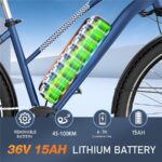 Colorway BK27 Citybike – Pedelec (Citybike), 250 W, 36 V / 15 Ah (540 Wh), bis 100 km Reichweite (Art.-Nr. 159265593) – Bild 3