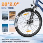 Colorway BK27 Citybike – Pedelec (Citybike), 250 W, 36 V / 15 Ah (540 Wh), bis 100 km Reichweite (Art.-Nr. 159265593) – Bild 4