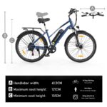 Colorway BK27 Citybike – Pedelec (Citybike), 250 W, 36 V / 15 Ah (540 Wh), bis 100 km Reichweite (Art.-Nr. 159265593) – Bild 7