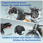 Colorway BK29T All Terrain Bike – Pedelec (All Terrain Bike), 250 W, 48 V / 15 Ah (720 Wh), bis 100 km Reichweite – Bild 7