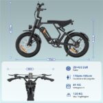 Colorway BK29T All Terrain Bike – Pedelec (All Terrain Bike), 250 W, 48 V / 15 Ah (720 Wh), bis 100 km Reichweite – Bild 8