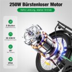 Colorway BK8SL Urbanbike – E-Bike (Urbanbike), 250 W, 36 V / 12 Ah (432 Wh), bis 100 km Reichweite – Bild 3