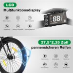 Colorway BK8SL Urbanbike – E-Bike (Urbanbike), 250 W, 36 V / 12 Ah (432 Wh), bis 100 km Reichweite – Bild 5