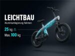 Decome 250W 36V/10Ah 25kmh 7 Gang 20x4.0 All Terrain Bike – Pedelec (All Terrain Bike), 250 W, 36 V / 10 Ah (360 Wh), bis 75 km Reichweite – Bild 10
