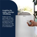 Delonghi Pinguino PAC AP98 GentleJet – Mobiles Klimagerät, 11.500 BTU/h, bis 37,5 m², Energieeffizienzklasse A+ – Bild 2