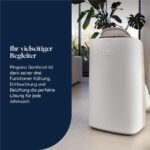 Delonghi Pinguino PAC AP98 GentleJet – Mobiles Klimagerät, 11.500 BTU/h, bis 37,5 m², Energieeffizienzklasse A+ – Bild 3