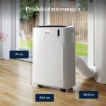 Delonghi Pinguino PAC EM90K.1 Silent Weiß/Schwarz – Mobiles Klimagerät, 9800 BTU/h, bis 29 m², Energieeffizienzklasse A – Bild 5