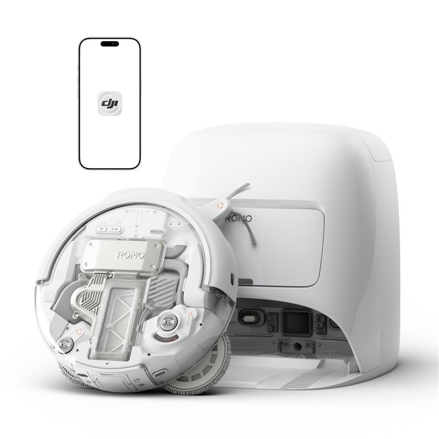 dji-romo-a-3017769-1-1.jpg Dji ROMO A – Saugroboter mit Wischfunktion, bis 180 min Laufzeit – Bild 1