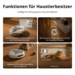 Dji ROMO A2 Mit Multifunktions-Basisstation – Saugroboter mit Wischfunktion, bis 180 min Laufzeit, Lasernavigation – Bild 7