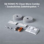 Dji ROMO P2 Clean More Combo - Mit Multifunktions-Basisstation – Saugroboter mit Wischfunktion, bis 180 min Laufzeit, Lasernavigation – Bild 10
