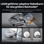 Dji ROMO P2 Clean More Combo - Mit Multifunktions-Basisstation – Saugroboter mit Wischfunktion, bis 180 min Laufzeit, Lasernavigation – Bild 3