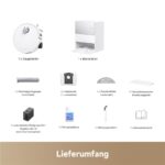 Dreame Aqua10 Roller – Saugroboter mit Wischfunktion, bis 196 min Laufzeit, Lasernavigation – Bild 14