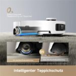 Dreame Aqua10 Roller – Saugroboter mit Wischfunktion, bis 196 min Laufzeit, Lasernavigation – Bild 9