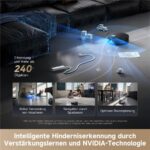 Dreame Aqua10 Ultra Roller Complete Black – Saugroboter mit Wischfunktion, bis 175 min Laufzeit, Lasernavigation – Bild 8