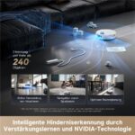 Dreame Aqua10 Ultra Roller Complete White – Saugroboter mit Wischfunktion, bis 175 min Laufzeit, Lasernavigation – Bild 11