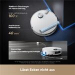 Dreame Aqua10 Ultra Roller Complete White – Saugroboter mit Wischfunktion, bis 175 min Laufzeit, Lasernavigation – Bild 16