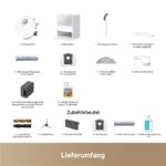 Dreame Aqua10 Ultra Roller Complete White – Saugroboter mit Wischfunktion, bis 175 min Laufzeit, Lasernavigation – Bild 17