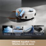 Dreame Aqua10 Ultra Roller Complete White – Saugroboter mit Wischfunktion, bis 175 min Laufzeit, Lasernavigation – Bild 8