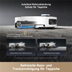 Dreame Aqua10 Ultra Roller Complete White – Saugroboter mit Wischfunktion, bis 175 min Laufzeit, Lasernavigation – Bild 9