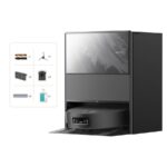 Dreame Aqua10 Ultra Track Complete Black – Saugroboter mit Wischfunktion, bis 200 min Laufzeit, Lasernavigation