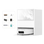 Dreame Aqua10 Ultra Track Complete White – Saugroboter mit Wischfunktion, bis 200 min Laufzeit, Lasernavigation