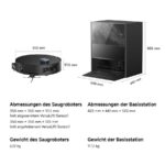 Dreame Aqua20 Pro Ultra Roller X Complete Black – Saugroboter mit Wischfunktion, bis 170 min Laufzeit, Lasernavigation – Bild 10
