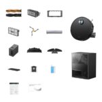 Dreame Aqua20 Pro Ultra Roller X Complete Black – Saugroboter mit Wischfunktion, bis 170 min Laufzeit, Lasernavigation – Bild 11