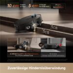 Dreame Aqua20 Pro Ultra Roller X Complete Black – Saugroboter mit Wischfunktion, bis 170 min Laufzeit, Lasernavigation – Bild 4