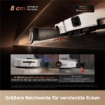 Dreame Aqua20 Pro Ultra Roller X Complete White – Saugroboter mit Wischfunktion, bis 170 min Laufzeit, Lasernavigation – Bild 4