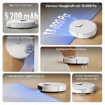 Dreame L10s Pro Gen3 – Saug-/Wischroboter, bis 155 min Laufzeit, Lasernavigation – Bild 7