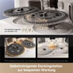 Dreame L40s Pro Ultra White – Saugroboter mit Wischfunktion, bis 180 min Laufzeit, Lasernavigation – Bild 11