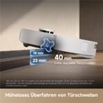 Dreame L40s Pro Ultra White – Saugroboter mit Wischfunktion, bis 180 min Laufzeit, Lasernavigation – Bild 3
