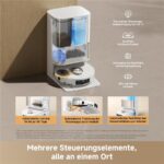 Dreame L50s Pro Ultra White – Saugroboter mit Wischfunktion, bis 260 min Laufzeit, Lasernavigation – Bild 8