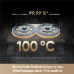 Dreame Matrix 10 Ultra Black – Saugroboter mit Wischfunktion, bis 260 min Laufzeit, Lasernavigation – Bild 10