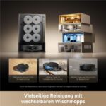 Dreame Matrix 10 Ultra Black – Saugroboter mit Wischfunktion, bis 260 min Laufzeit, Lasernavigation – Bild 4