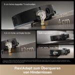 Dreame Matrix 10 Ultra Black – Saugroboter mit Wischfunktion, bis 260 min Laufzeit, Lasernavigation – Bild 6