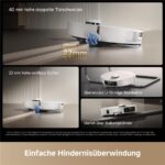 Dreame Matrix10 Pro White – Saugroboter mit Wischfunktion, bis 261 min Laufzeit, Lasernavigation – Bild 10