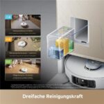 Dreame Matrix10 Pro White – Saugroboter mit Wischfunktion, bis 261 min Laufzeit, Lasernavigation – Bild 8