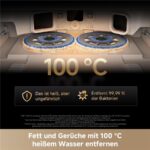 Dreame Matrix10 Pro White – Saugroboter mit Wischfunktion, bis 261 min Laufzeit, Lasernavigation – Bild 9