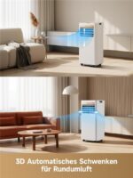 Dreame P-Wind10 7k Camel Gold – Mobiles Klimagerät, 7000 BTU/h, bis 25 m², Energieeffizienzklasse A – Bild 6