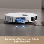 Dreame X40 Ultra Complete Weiß – Saugroboter mit Wischfunktion, bis 210 min Laufzeit, Lasernavigation – Bild 4