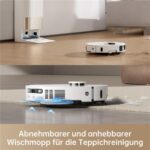 Dreame X40 Ultra Complete Weiß – Saugroboter mit Wischfunktion, bis 210 min Laufzeit, Lasernavigation – Bild 7