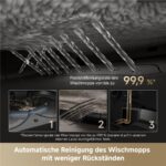 Dreame X50 Master – Saugroboter mit Wischfunktion, bis 150 min Laufzeit, Lasernavigation – Bild 7